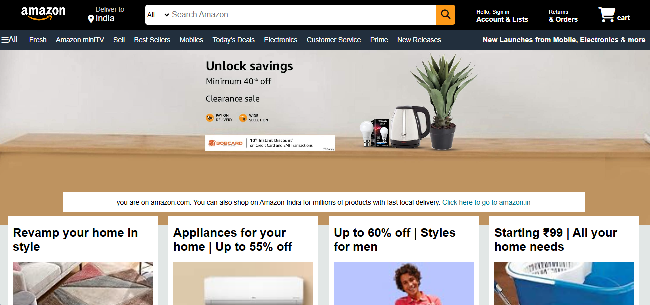 Amazon Clone